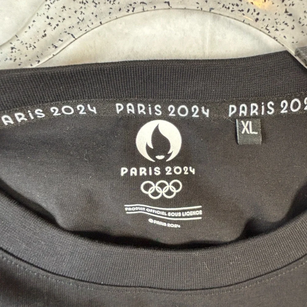 Olympic Games Official Licensed Tee Paris 2024 Shirt Mens XL Black  NWOT